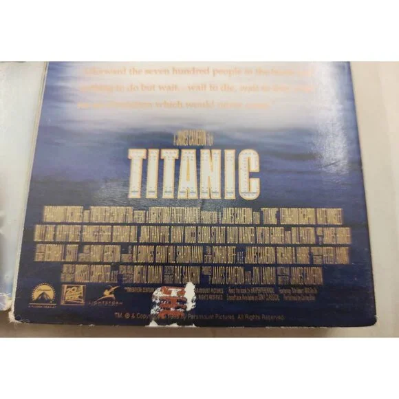 Titanic (VHS, 1998, 2-Tape Set, Pan-and-Scan) - Picture 7 of 7